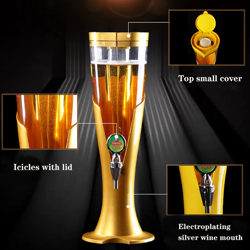 Wine Beer Rack - 220v électrique 3 litres canon à