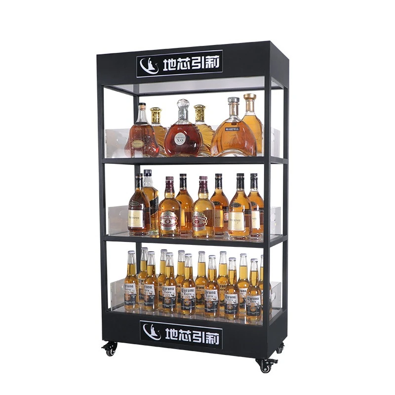 Wine Beer Rack - Bar à vin lumineux à trois