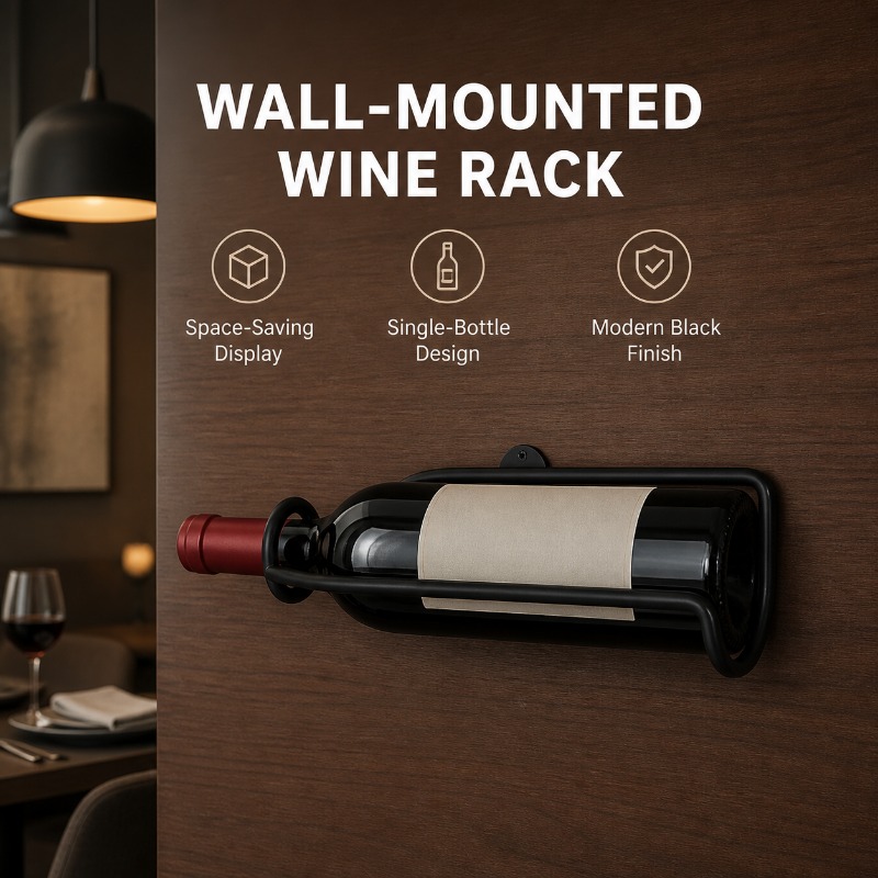 Porte-bouteilles mural en méta - Wine Beer Rack avis et prix