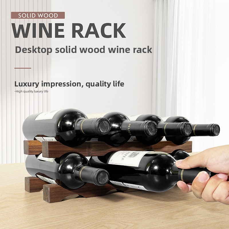 Range-bouteilles en bois massi - Wine Beer Rack avis et prix