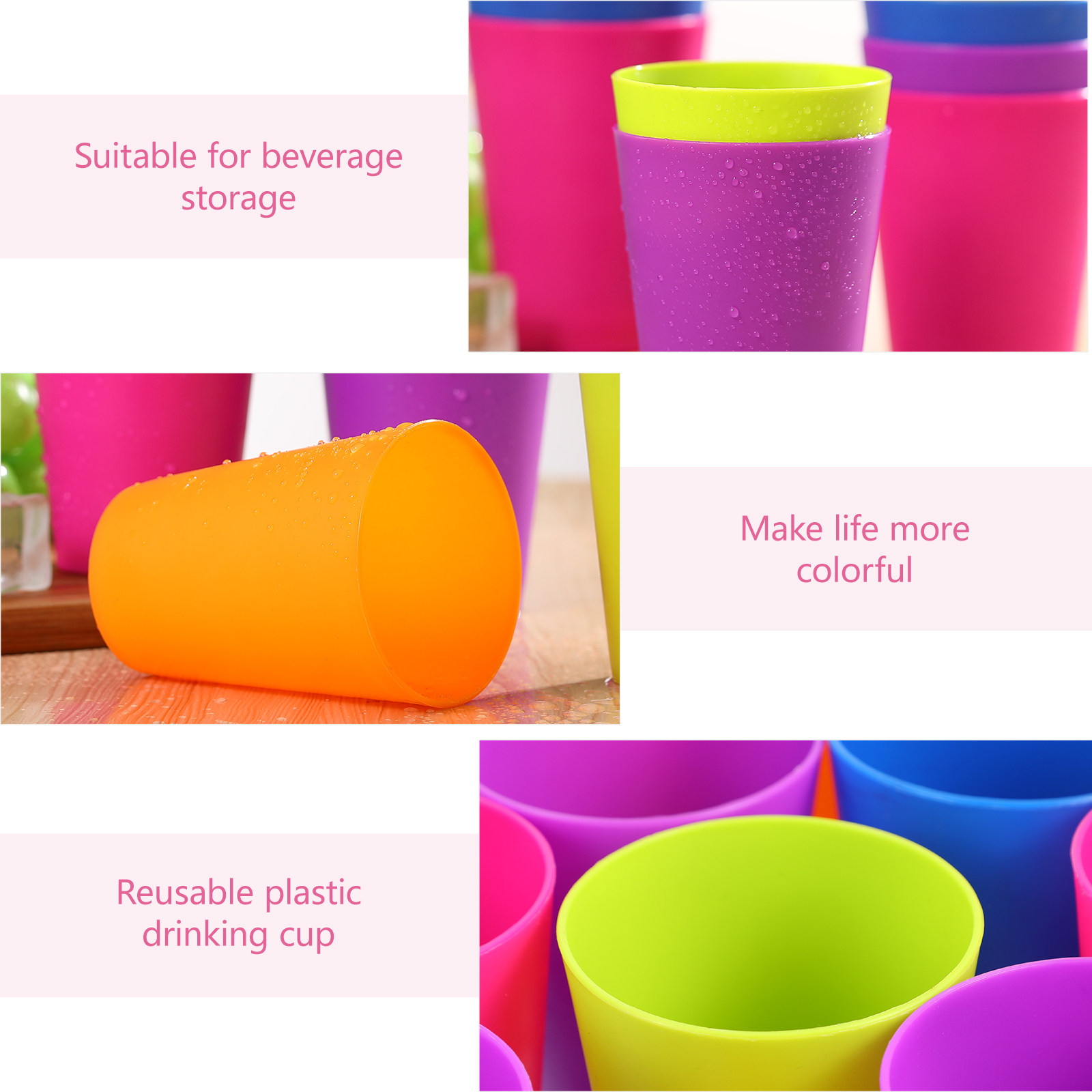 Gobelets en plastique de coule - Wine With Beer Mix avis et prix