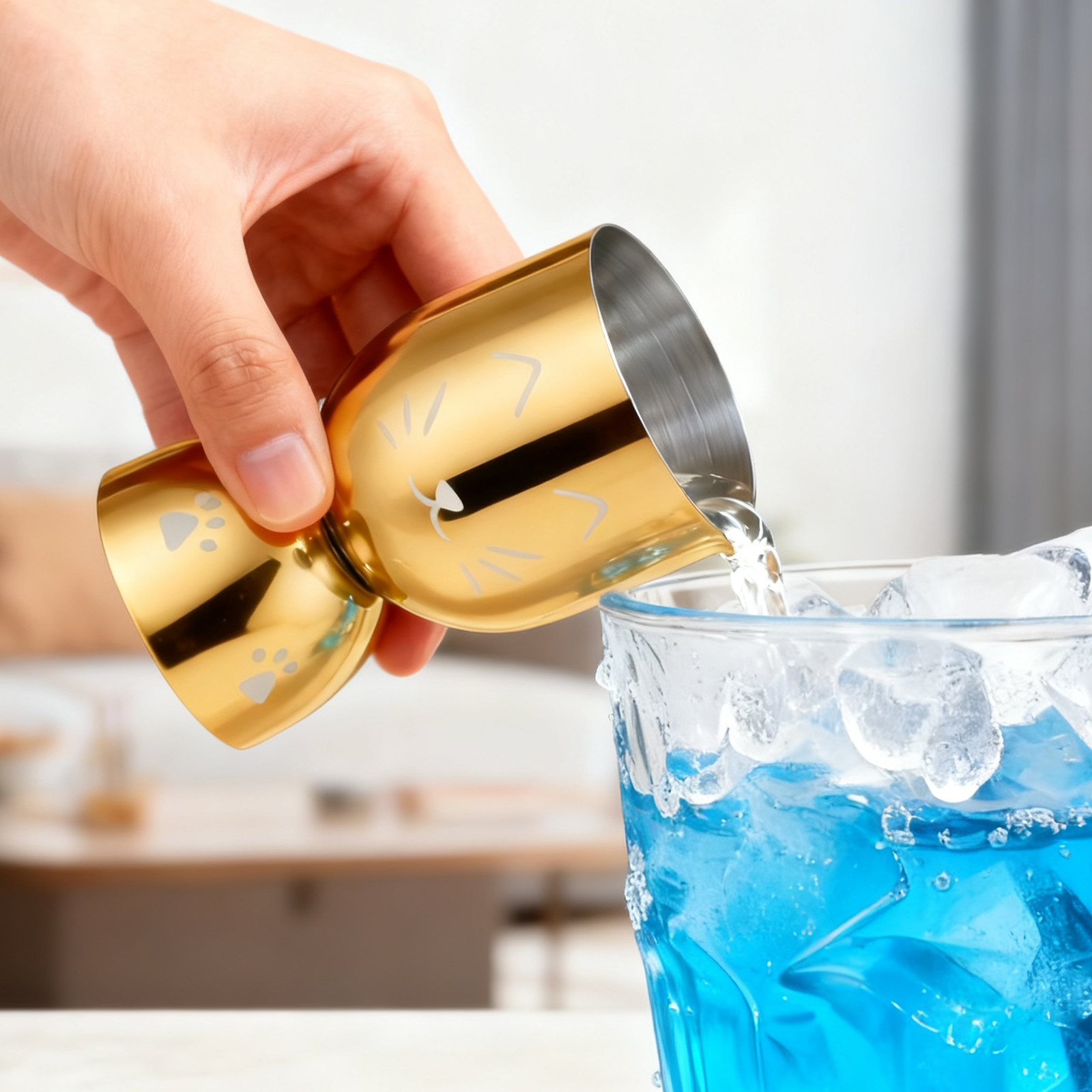 Jigger en acier inoxydable pou - Spirit Measure Jigger avis et prix